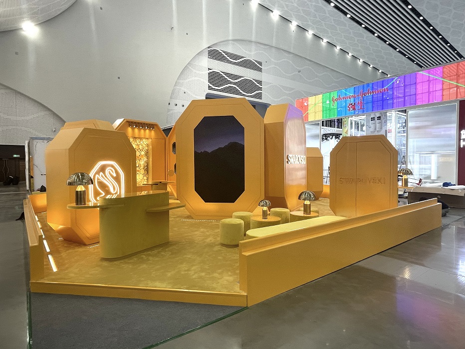 施華洛世奇-消博會展臺設(shè)計搭建案例