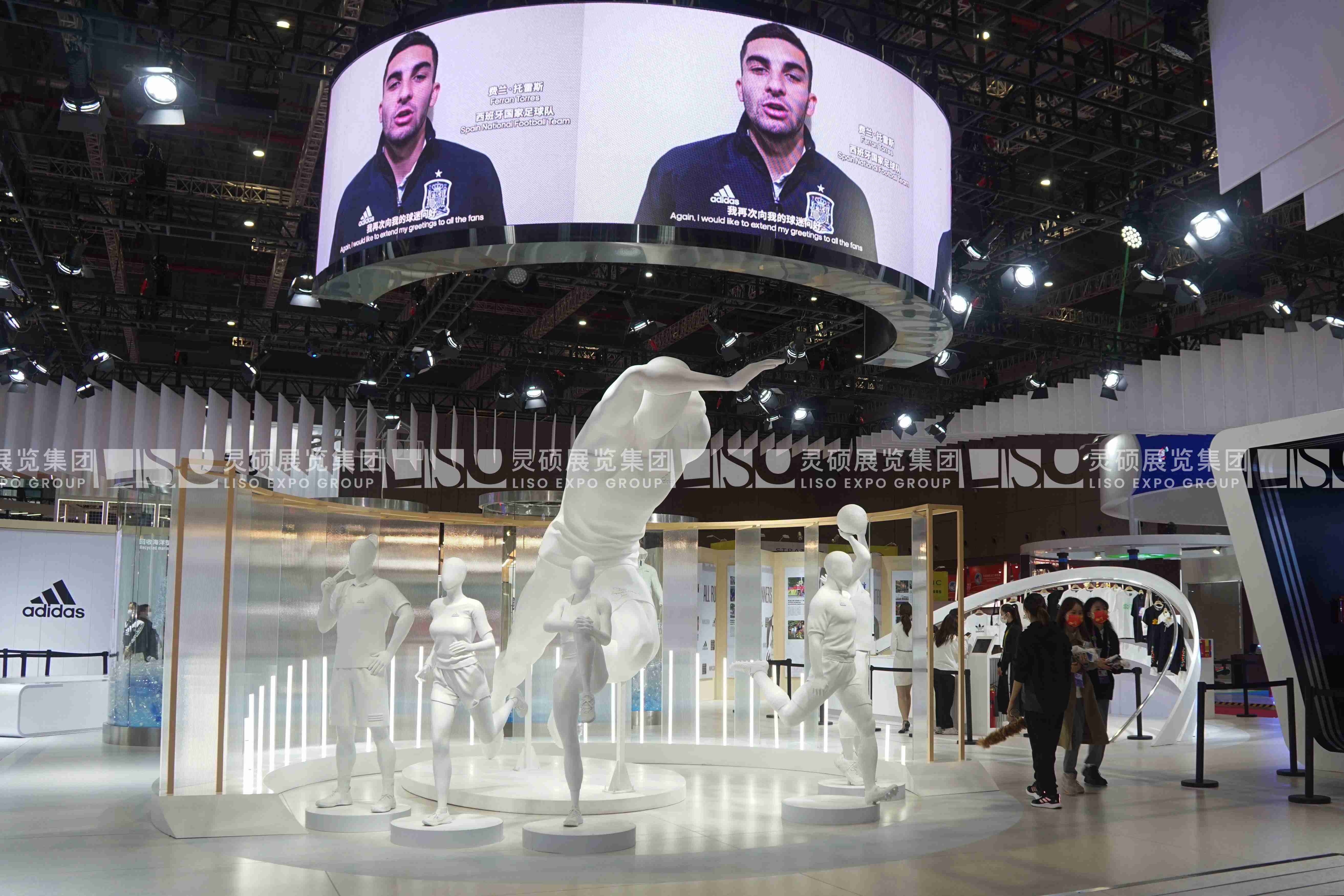 阿迪達斯Adidas-上海展會展臺設計搭建案例