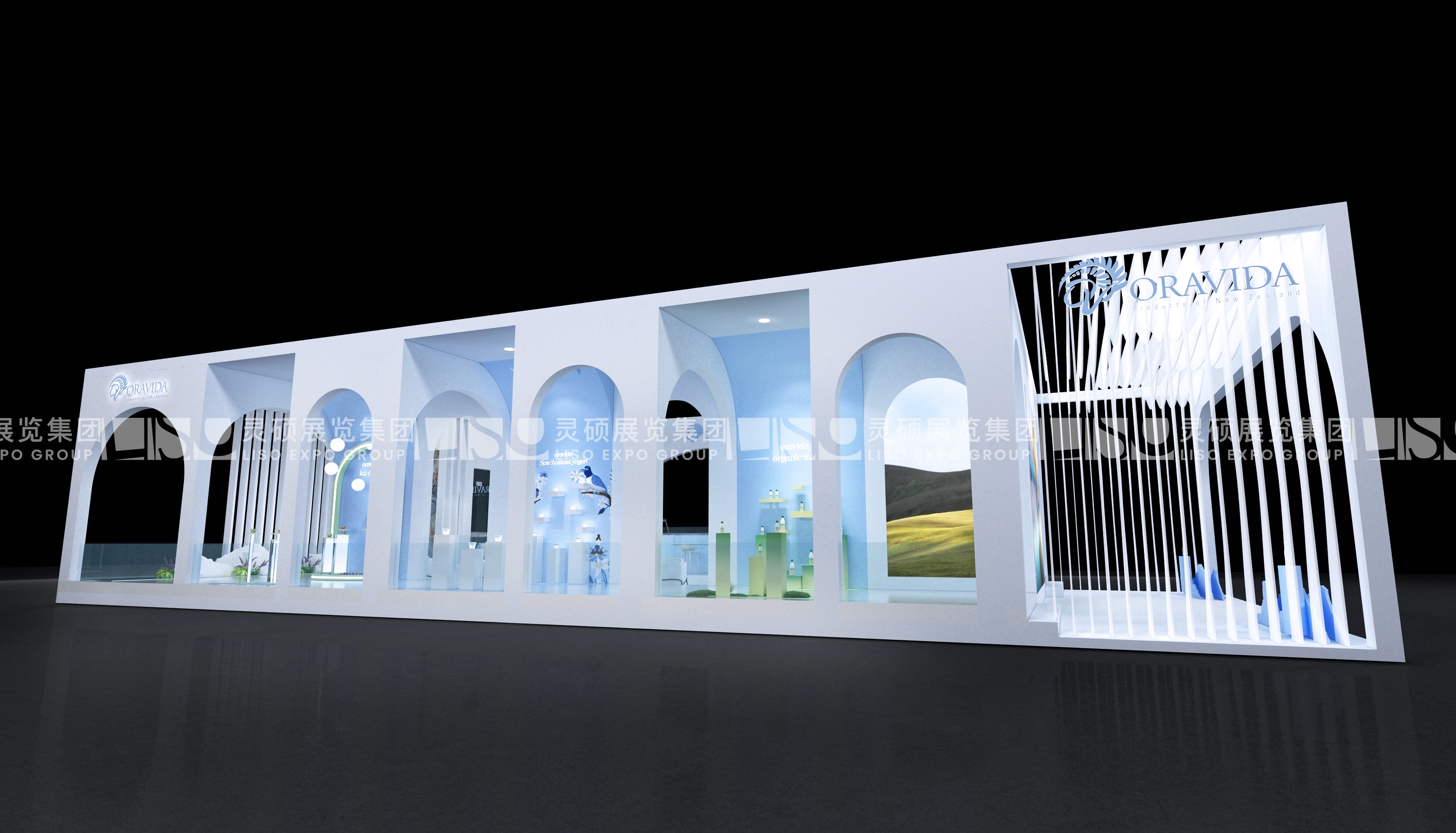 蘭維樂-上海展會(huì)展臺(tái)設(shè)計(jì)案例