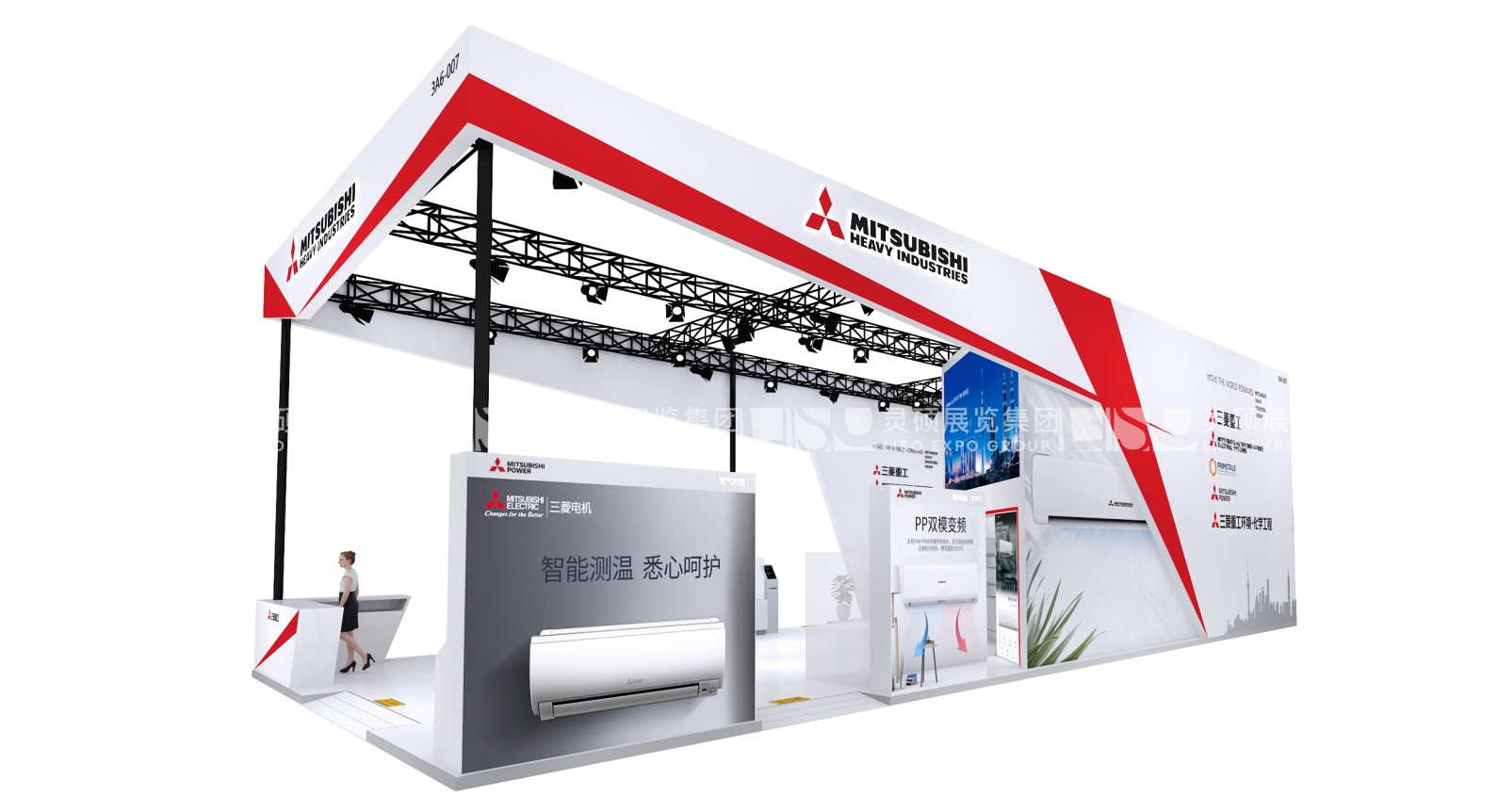 三菱重工-上海展會(huì)展臺(tái)設(shè)計(jì)搭建案例