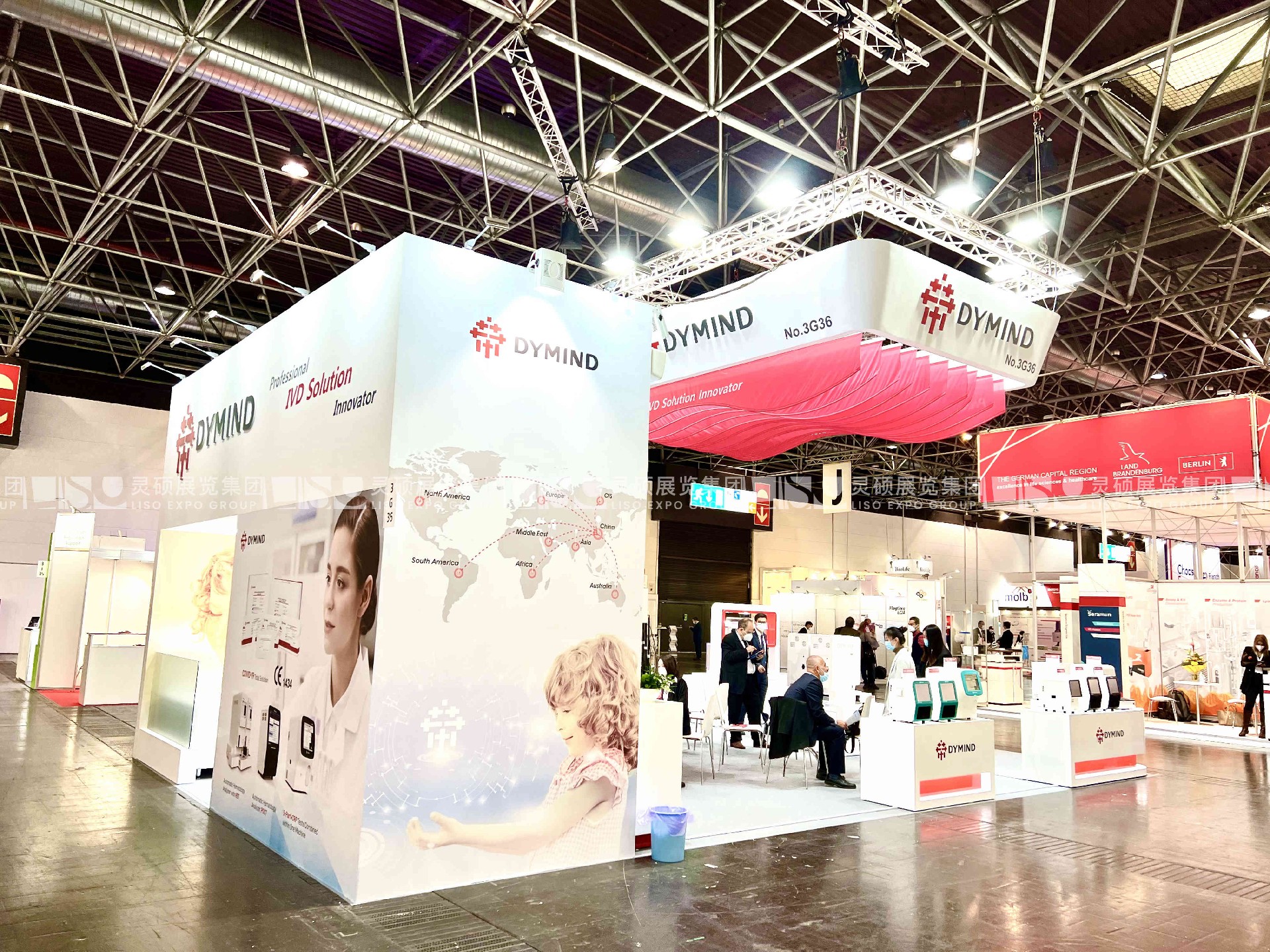 國外展臺設(shè)計搭建-帝邁生物