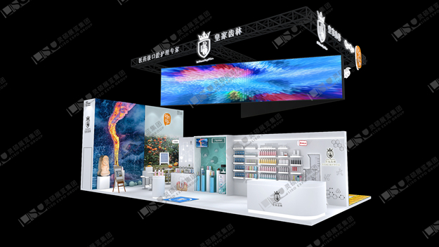 金都集團(tuán)—美博會(huì)展臺設(shè)計(jì)搭建案例