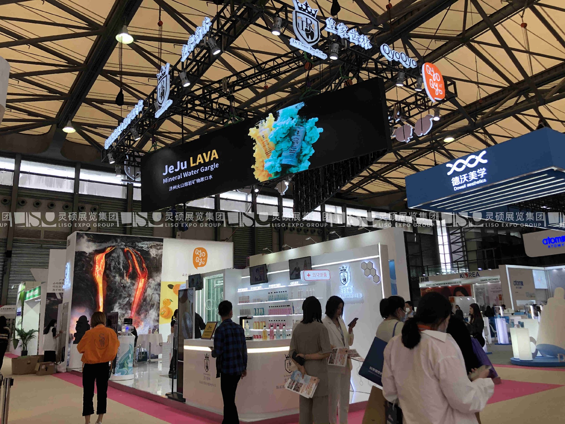 金都集團(tuán)—美博會(huì)展臺設(shè)計(jì)搭建案例