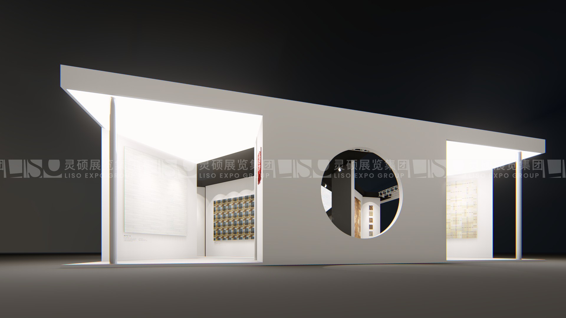 地面材料展展臺(tái)設(shè)計(jì)搭建案例-森林之星