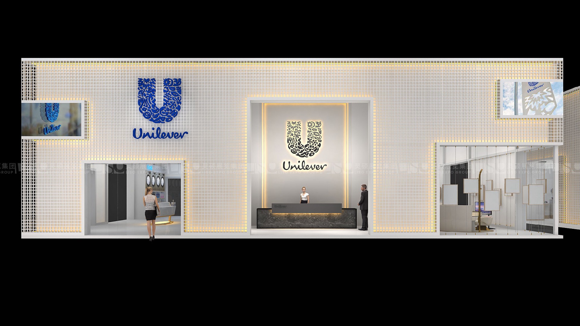 上海展臺設(shè)計搭建案例（聯(lián)合利華）