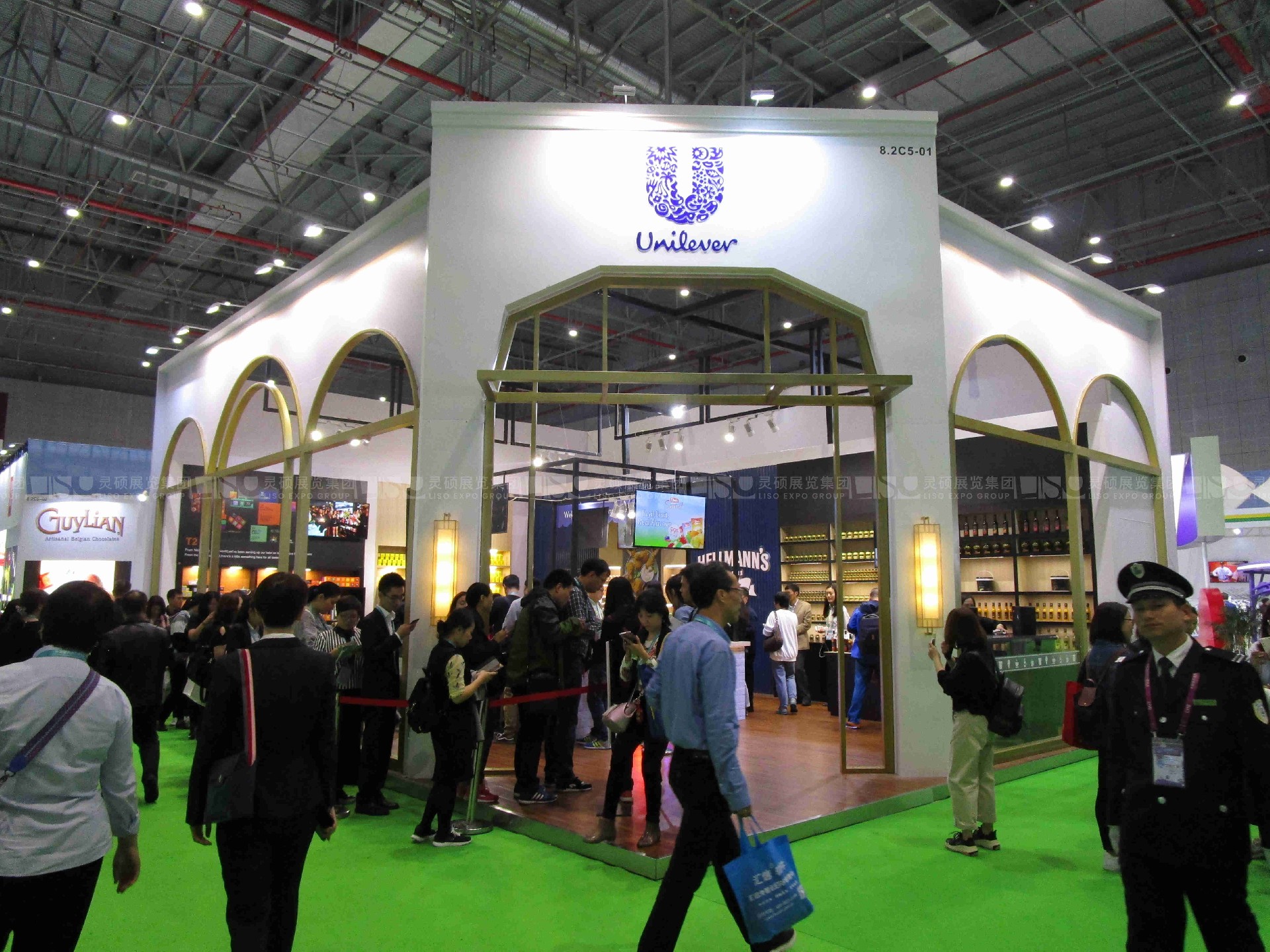 上海展臺設(shè)計搭建案例（聯(lián)合利華）