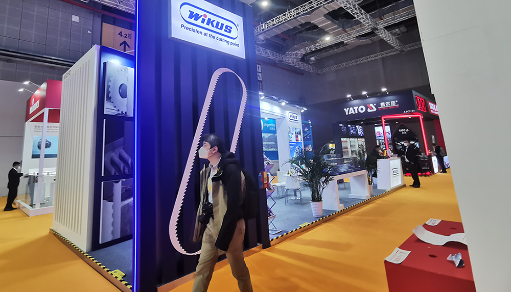 上海展會展臺設計搭建案例-威庫司