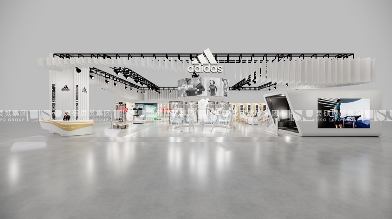 阿迪達(dá)斯adidas上海展會(huì)展臺(tái)設(shè)計(jì)案例