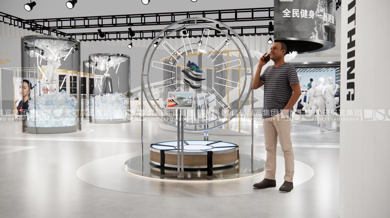阿迪達(dá)斯adidas上海展會(huì)展臺(tái)設(shè)計(jì)案例