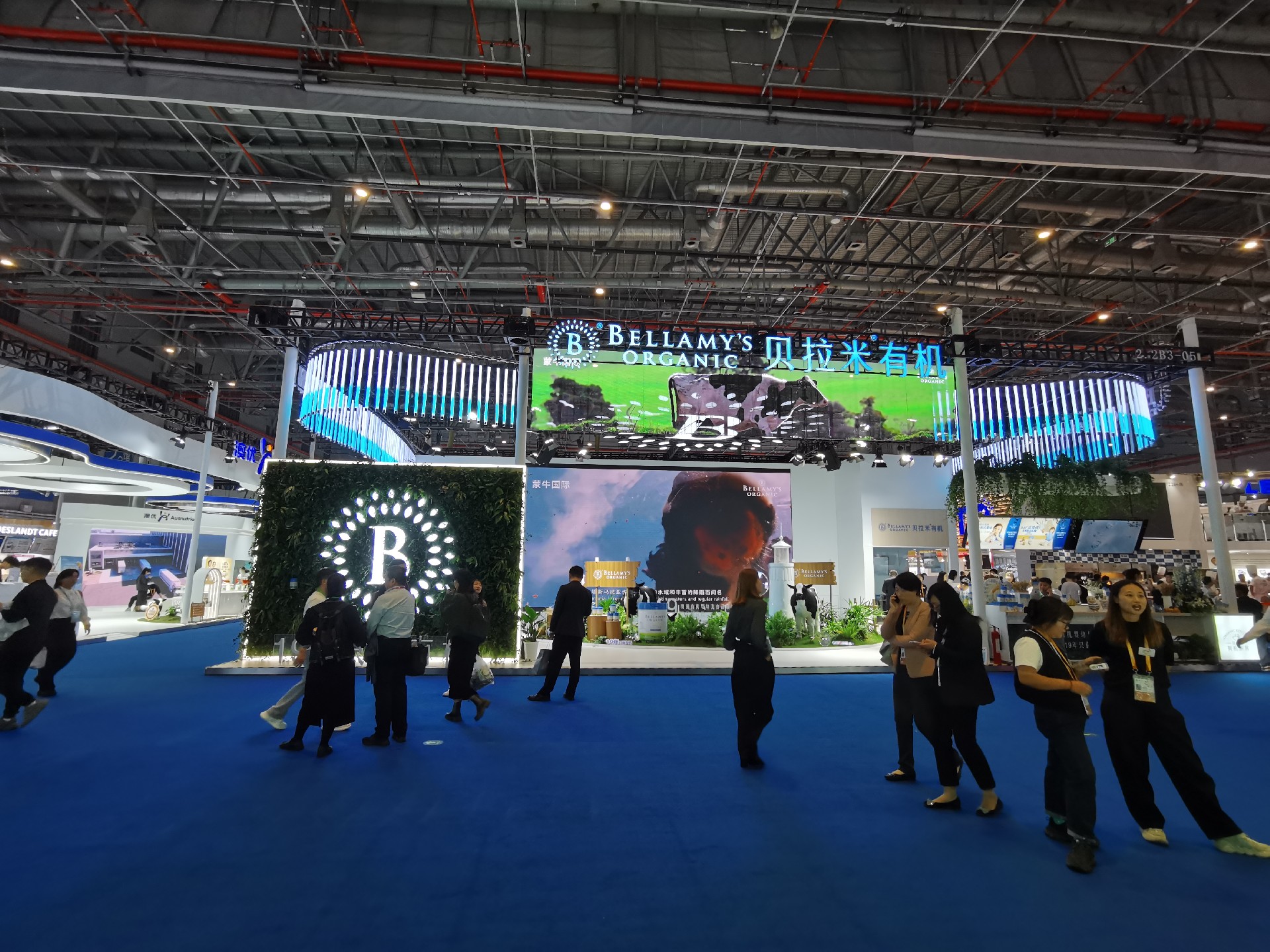 中國上海展臺設(shè)計搭建案例-貝拉米