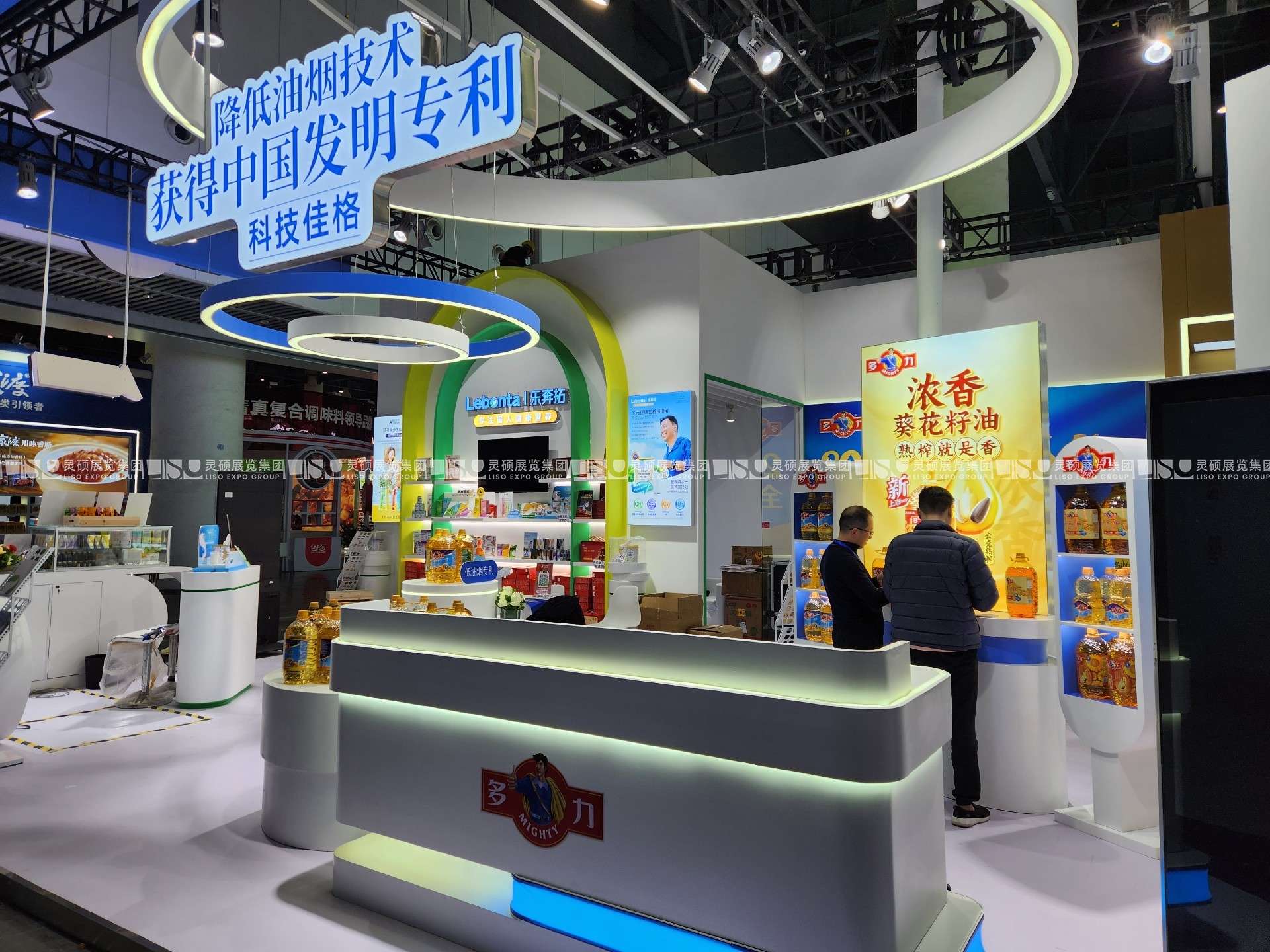 成都糖酒會(huì)展臺(tái)搭建案例-多力