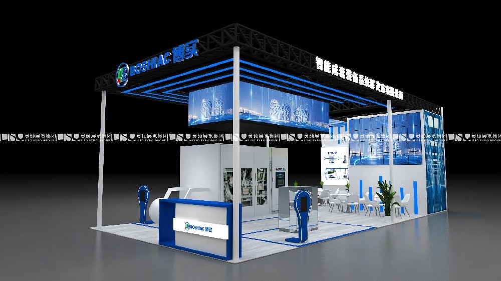 高檔展位搭建：藝術(shù)與科技的完美交融，引領(lǐng)展會新風尚