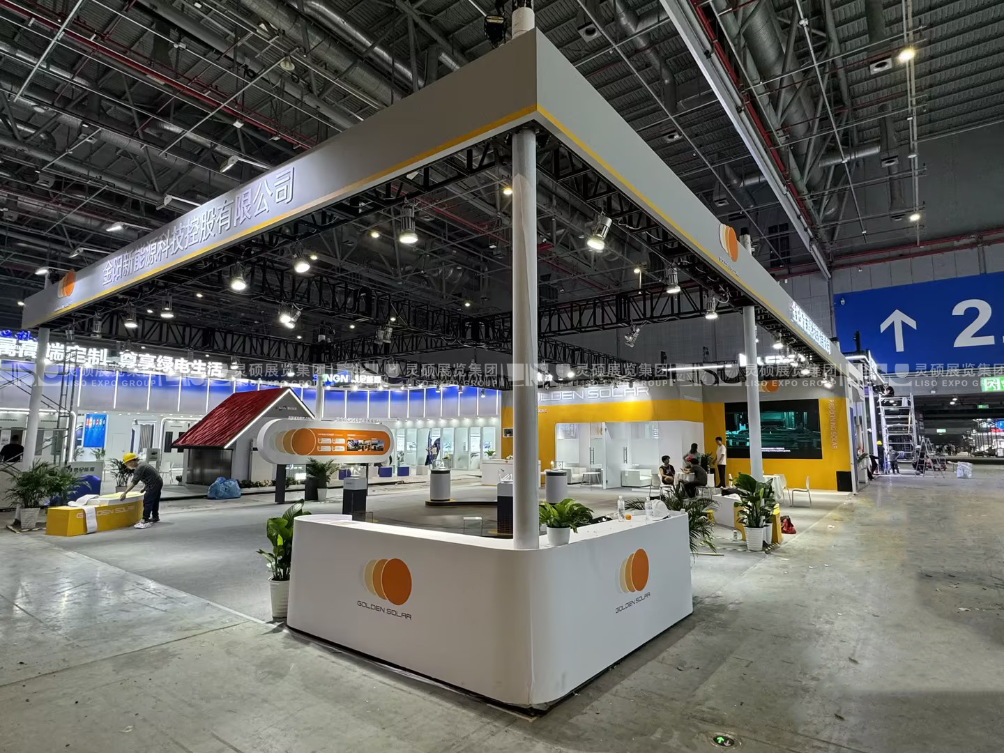 SNEC展臺(tái)設(shè)計(jì)搭建案例-金陽