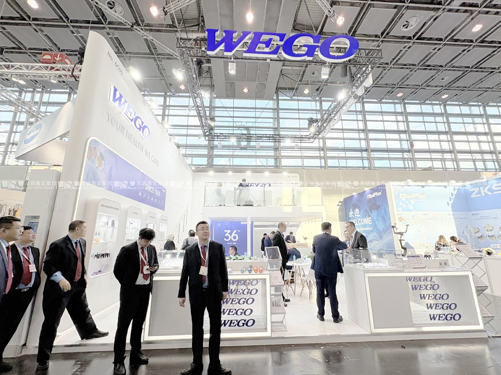 德國杜塞爾多夫醫(yī)療設(shè)備展覽會(huì)medica展臺(tái)設(shè)計(jì)搭建- 威高