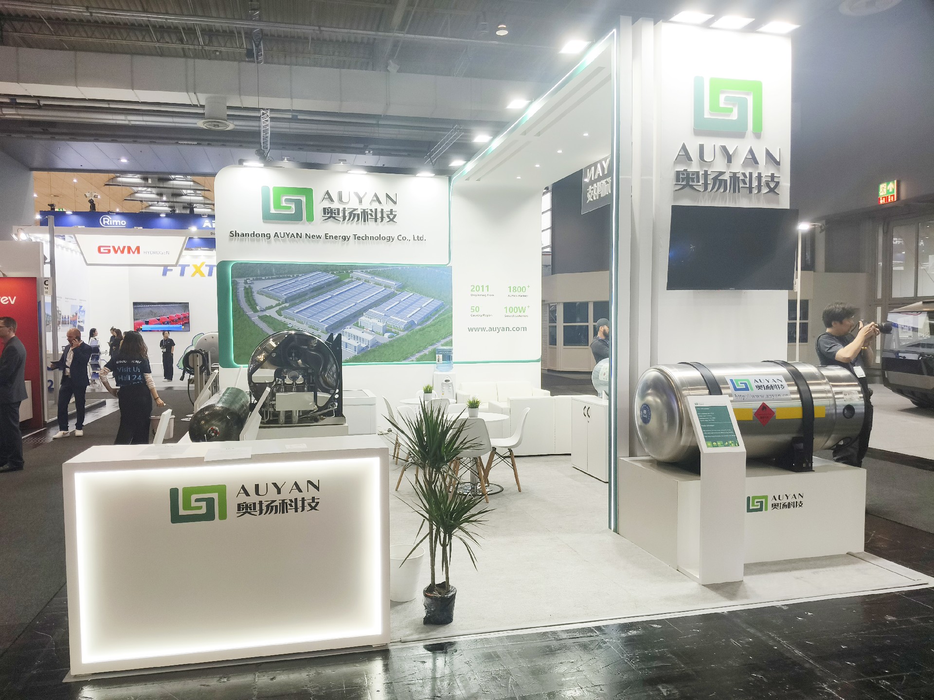 德國漢諾威車展展臺(tái)設(shè)計(jì)搭建-奧揚(yáng)科技