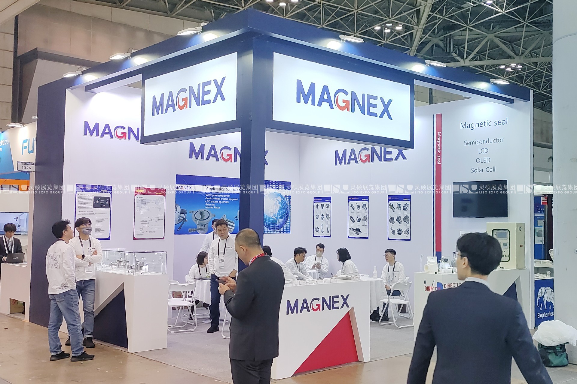 日本展臺設(shè)計搭建（國際半導體電子元器件展）