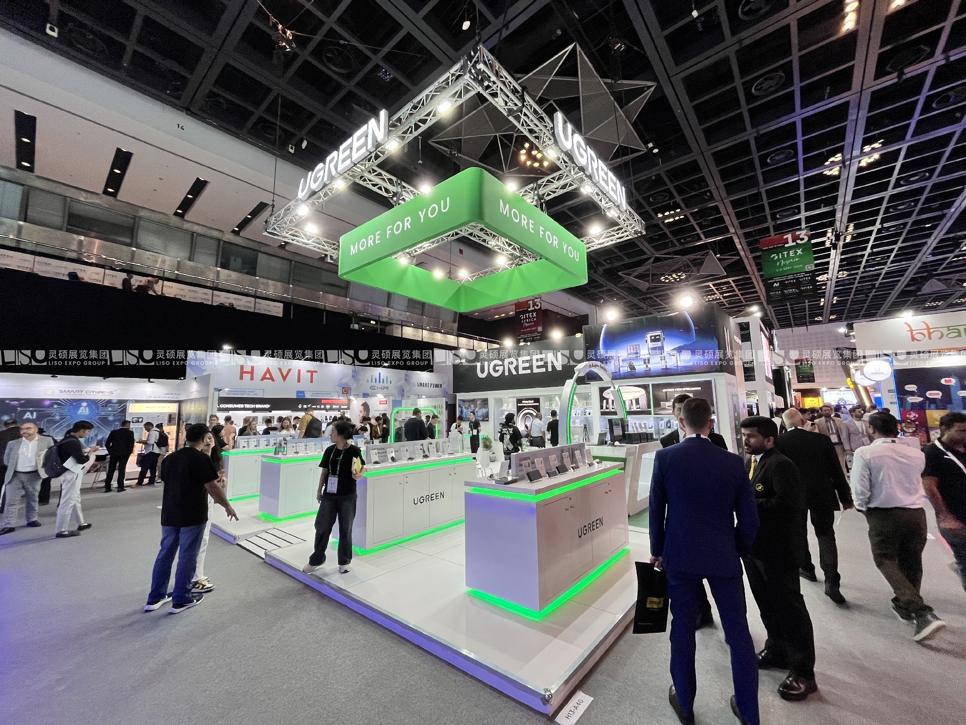 迪拜展臺(tái)設(shè)計(jì)搭建（消費(fèi)電子及通訊展）