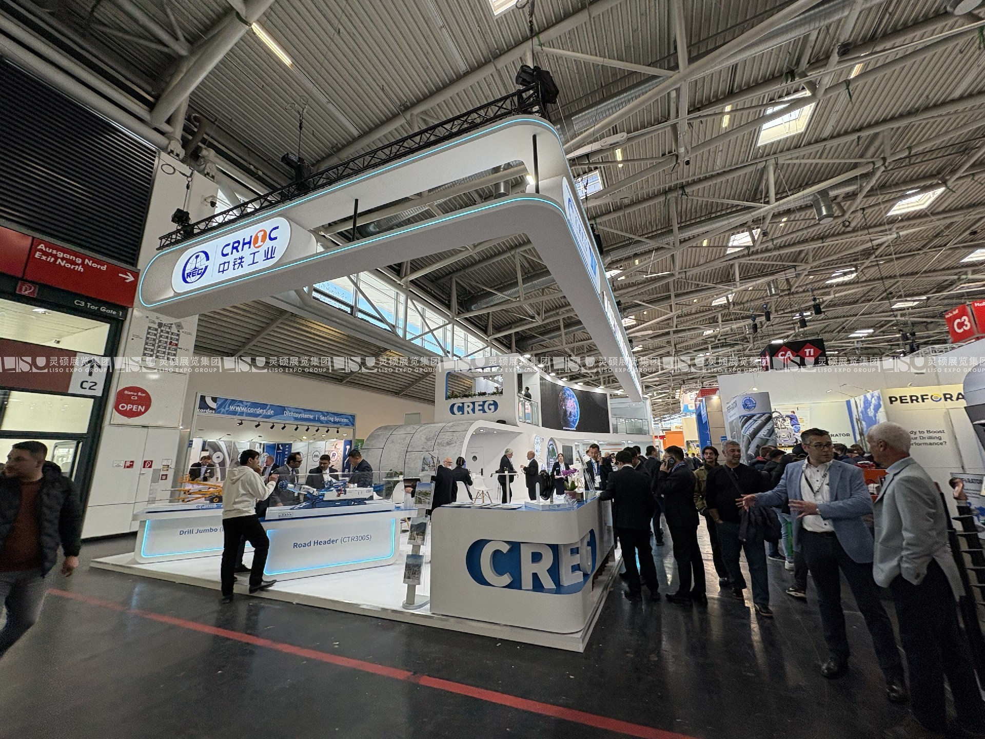 德國展臺(tái)設(shè)計(jì)搭建（國際營造機(jī)械設(shè)備展）