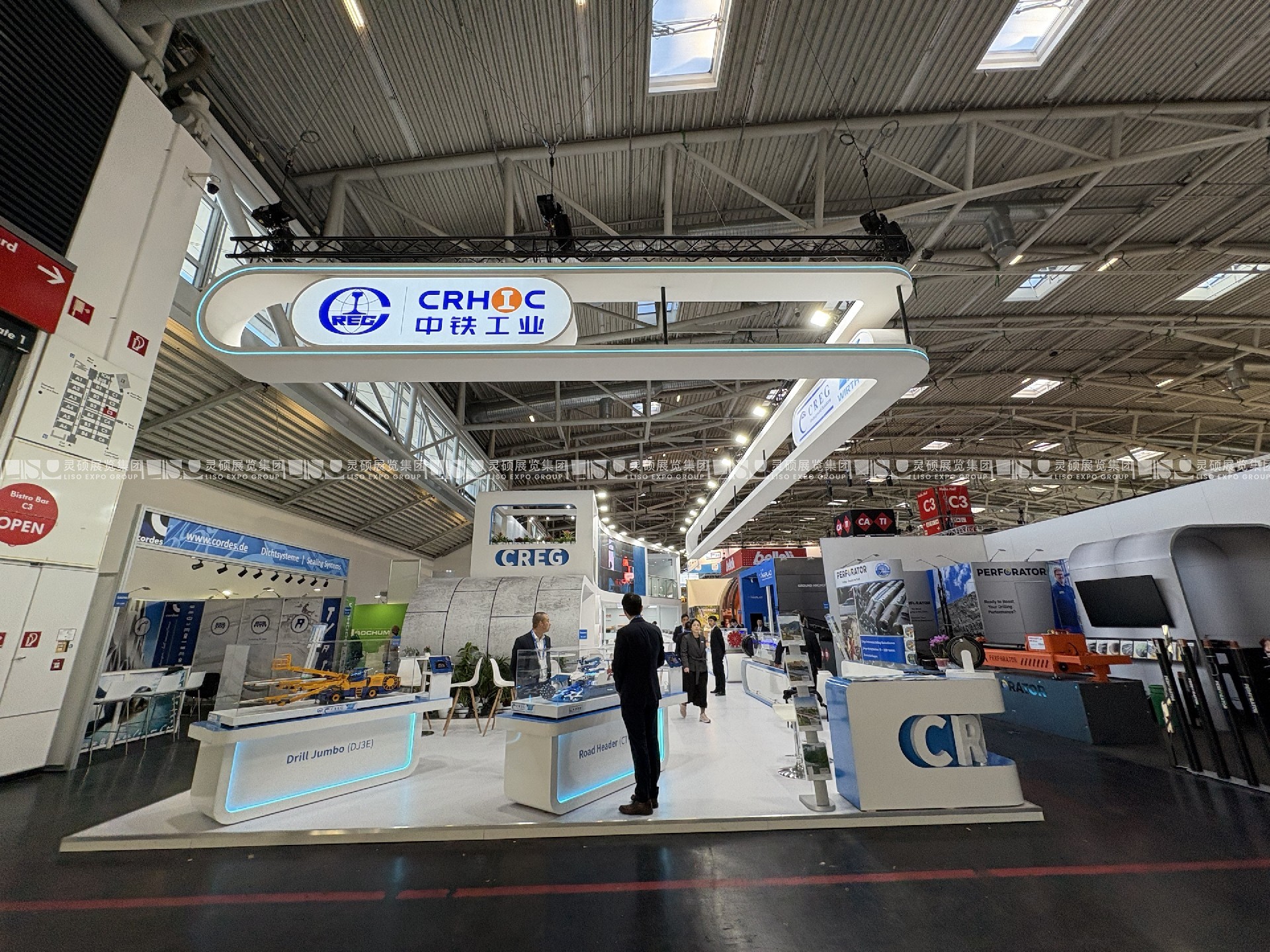 德國展臺(tái)設(shè)計(jì)搭建（國際營造機(jī)械設(shè)備展）