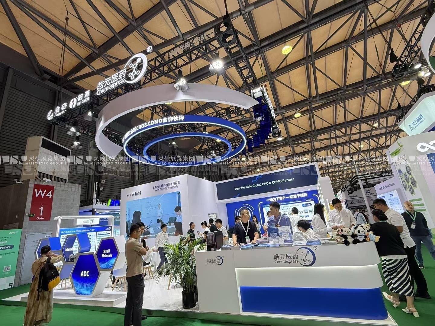 上海展臺設(shè)計搭建（世界制藥原料展）