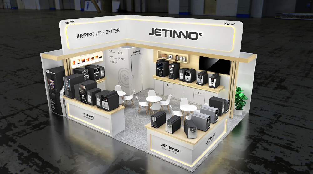 瑞士展臺(tái)設(shè)計(jì)搭建案例（瑞士咖啡展）