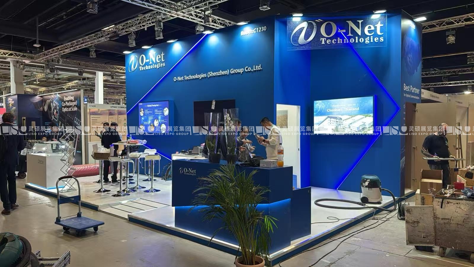 丹麥展臺(tái)設(shè)計(jì)搭建（歐洲通信通訊電信展）