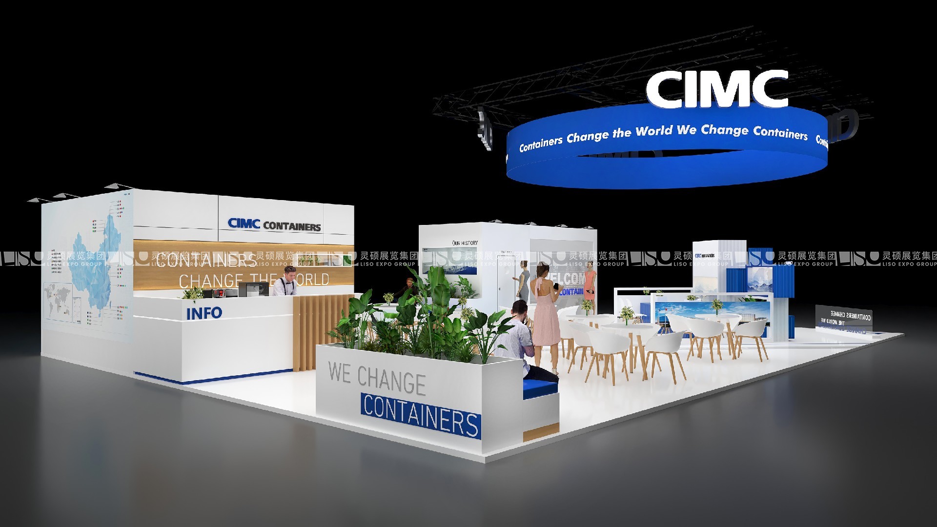 歐洲展臺(tái)設(shè)計(jì)搭建（歐洲集裝箱多式聯(lián)運(yùn)物流展）