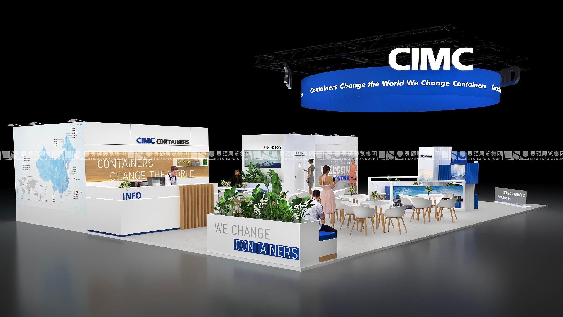 歐洲展臺(tái)設(shè)計(jì)搭建（歐洲集裝箱多式聯(lián)運(yùn)物流展）