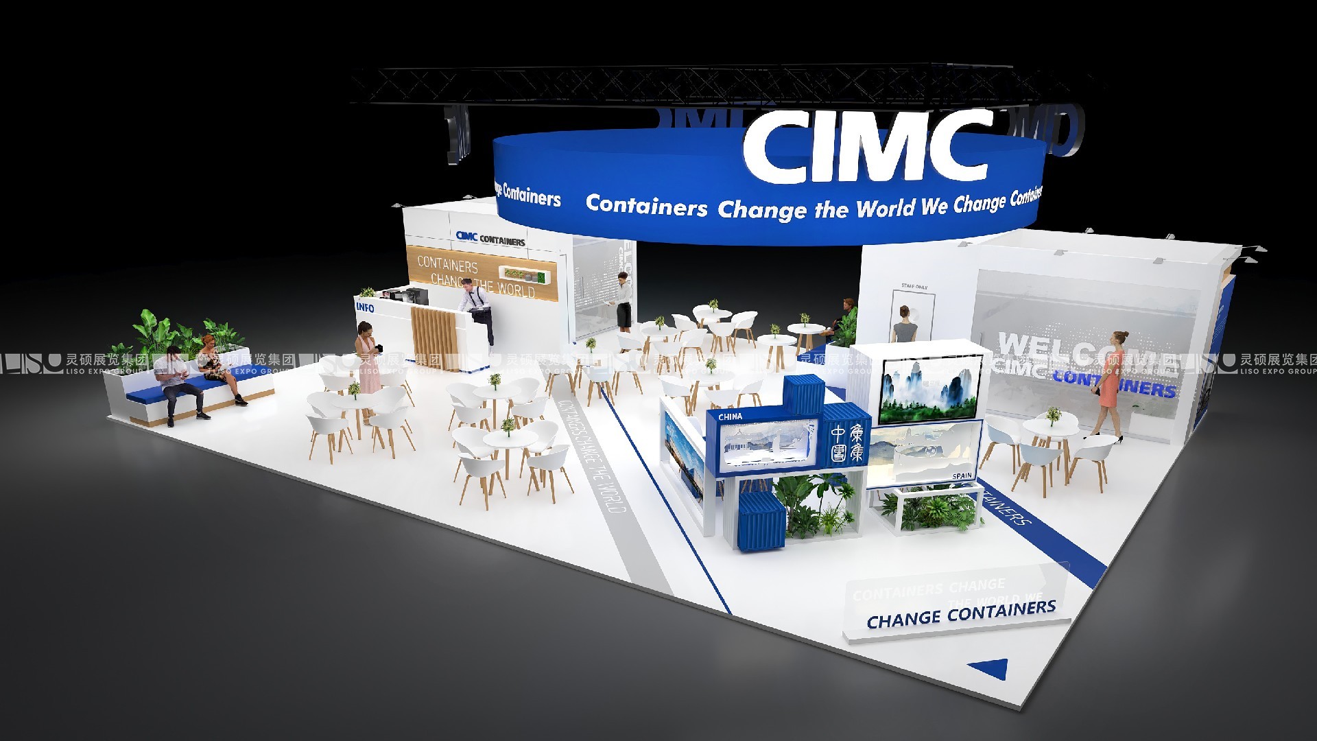 歐洲展臺(tái)設(shè)計(jì)搭建（歐洲集裝箱多式聯(lián)運(yùn)物流展）